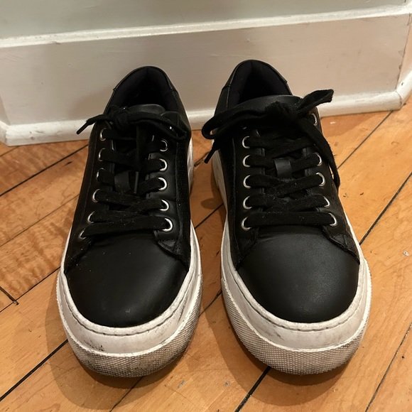 Women’s Black Steve Madden Sneakers - Picture 2 of 3